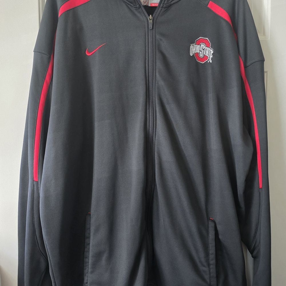 Nike Men's Black and Red Jacket
